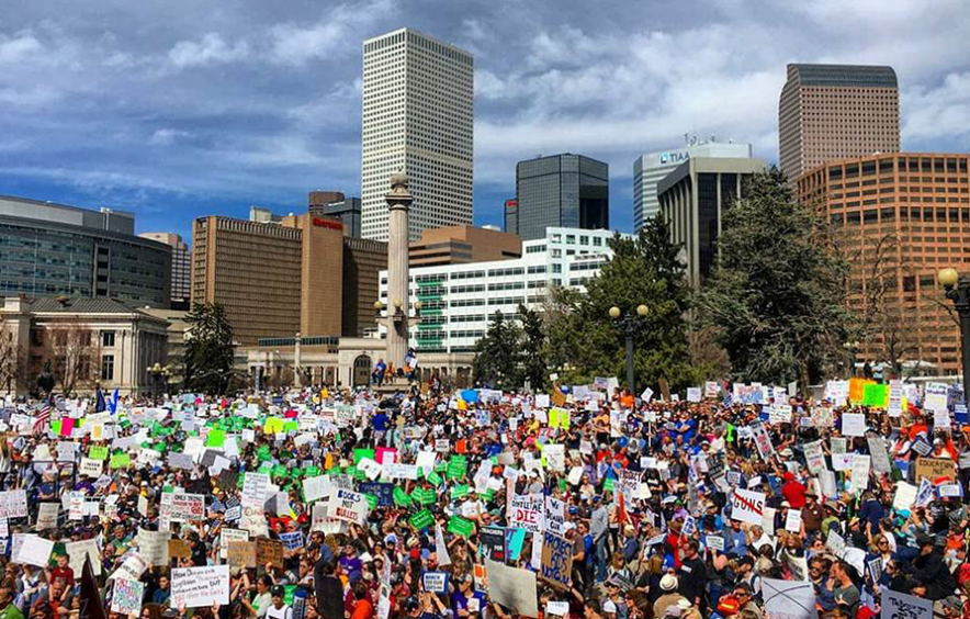 March for our Lives rally in Denver