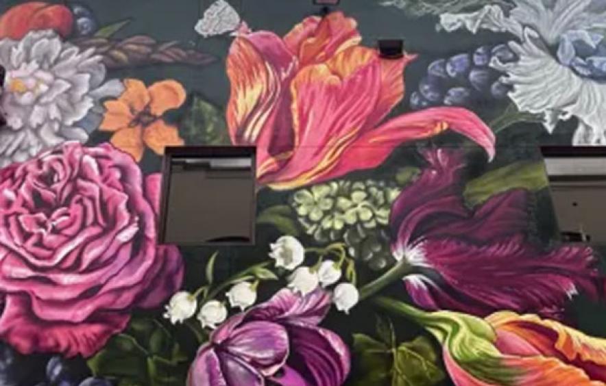 Floral Mural