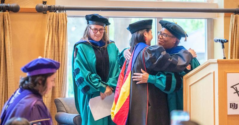 PhD Hooding ceremony