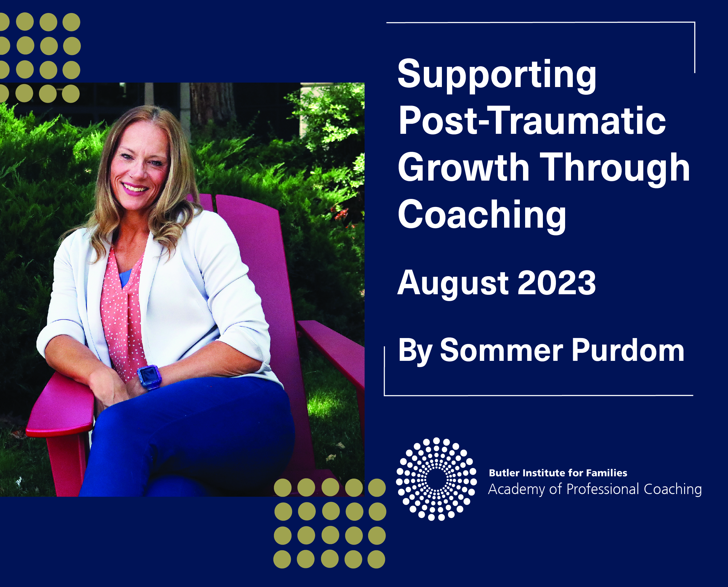 Supporting Post-Traumatic Growth Through Coaching quote