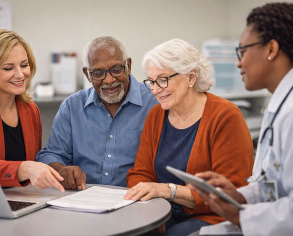 Assisting with care in a healthcare setting