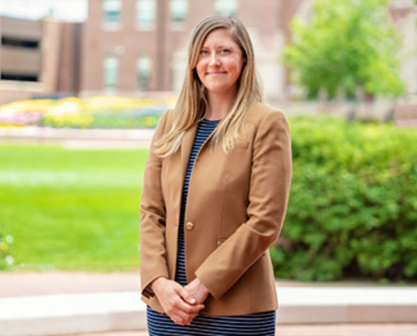 Doctoral candidate Erin Flynn