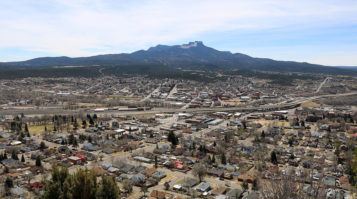 scenic shot of Trinidad, CO