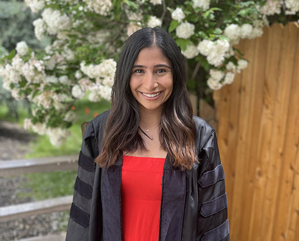 PhD graduate Pari (Shah) Thibodeau