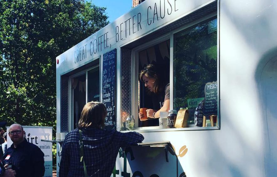 Dirt Coffee Truck at IHAC Event