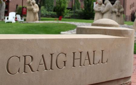 Sign for Craig Hall
