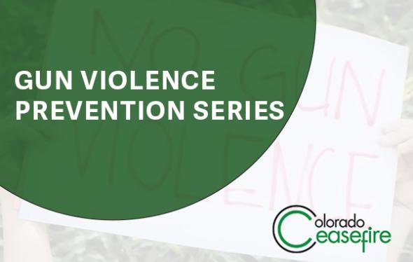 gun violence prevention series flyer