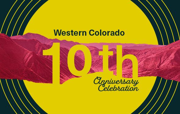 West CO 10th Anniversary Celebration Flyer