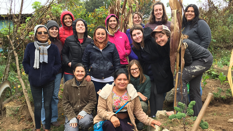 students in Chiapas, Mexico