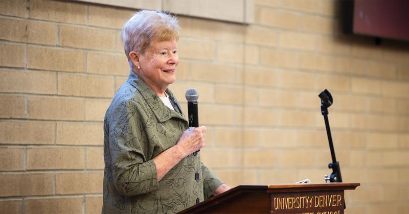 Dean Emerita Catherine Alter