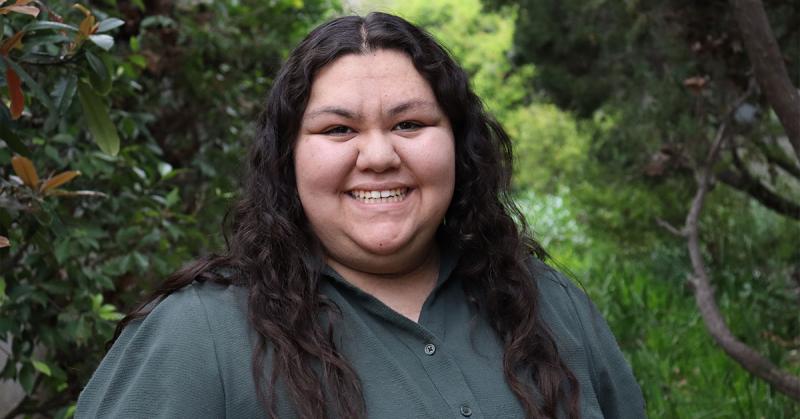 MSW student Maya Barrientos