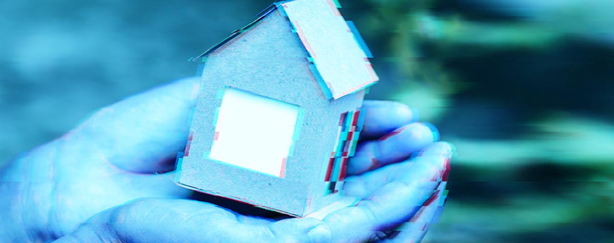 house held in hands