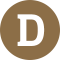 icon letter D