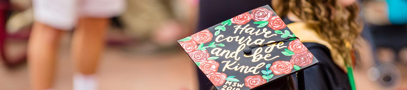 decorated graduate cap