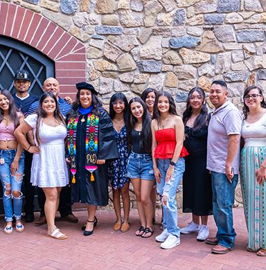 PhD graduate Xochilt Alamillo and her community